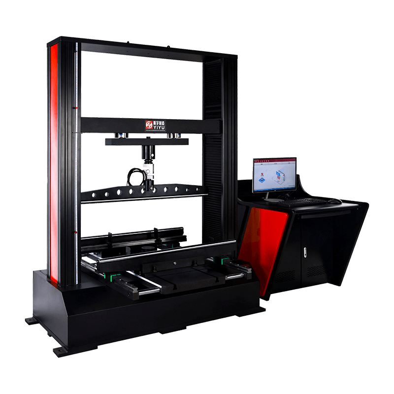 Seri WDW Tipe Pintu Kolom Ganda Sekrup Ganda Terkendali Komputer Mikro Mesin Uji Kompresi dan Lentur Multifungsi